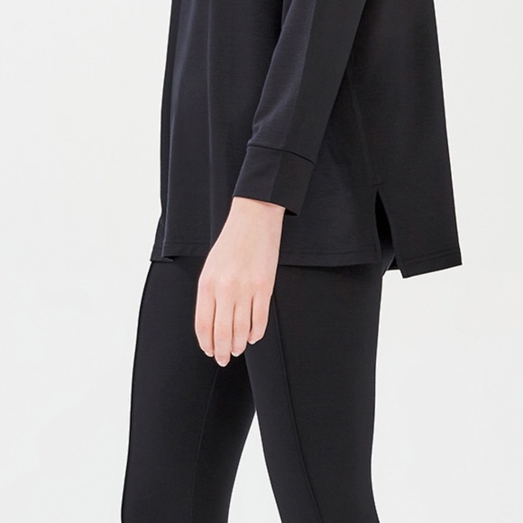 NWT BLACK SUPER SOFT TWO PIECE LOUNGEWEAR SLEEPWEAR SET - Picture 6 of 6